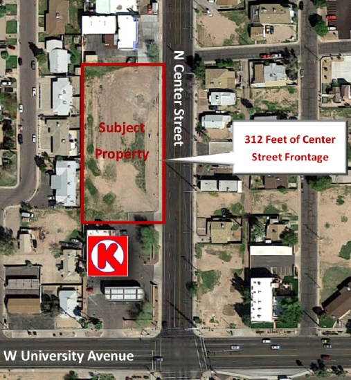 Primary Photo Of 450 N Center St, Mesa Land For Sale