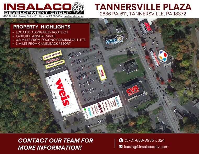 More Photos Of Route 611 & Old Mill Road, Tannersville Unknown For Lease