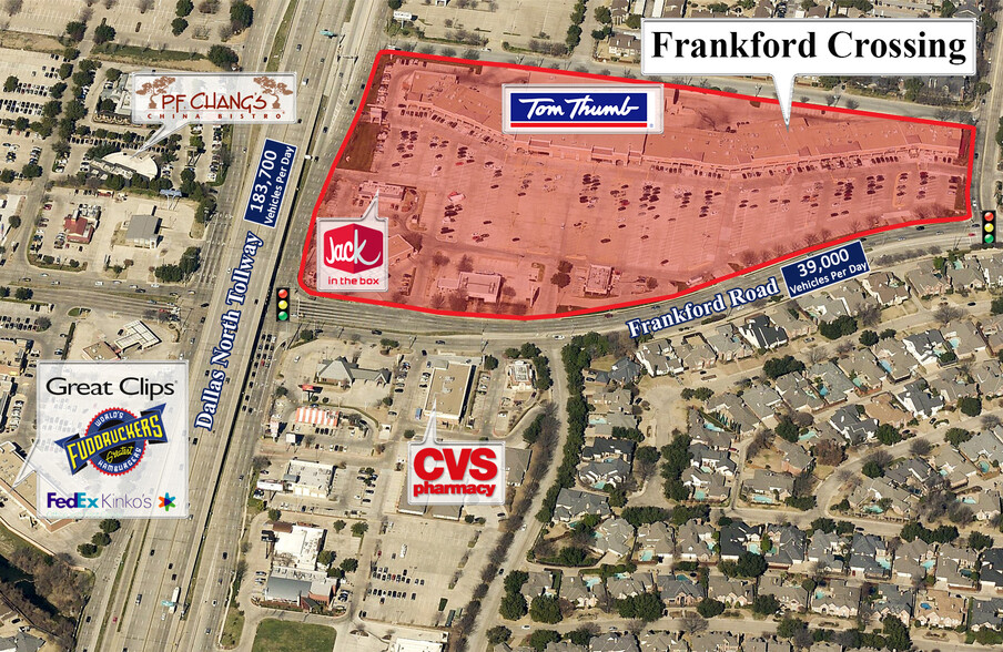 Primary Photo Of 4625-4727 Frankford Rd, Dallas General Retail For Lease