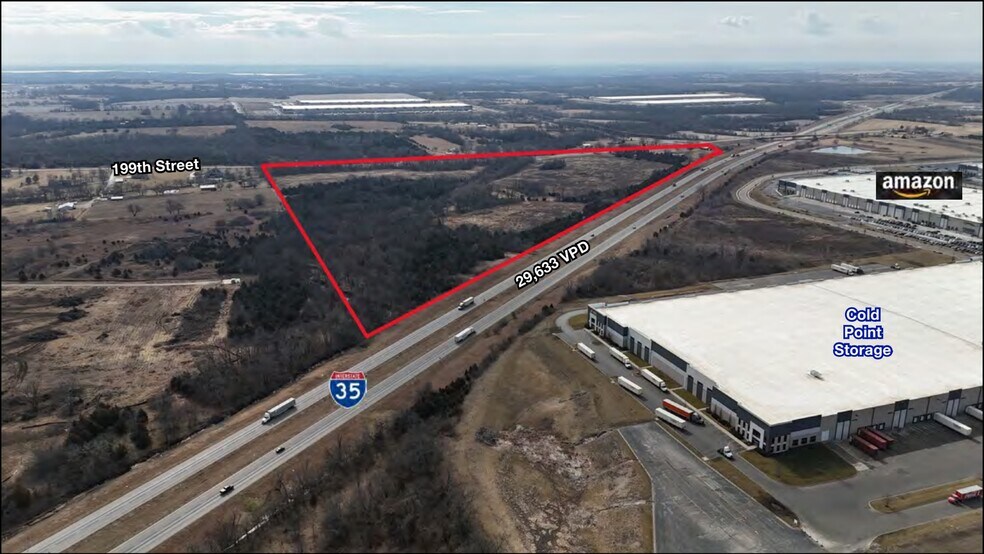 More Photos Of Interstate 35 & 199th St @ Waverly Rd, Gardner Land For Sale