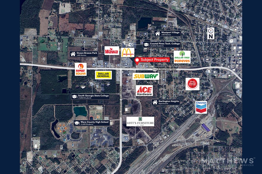 More Photos Of 1700 Georgia Pkwy w, Waycross General Retail For Sale