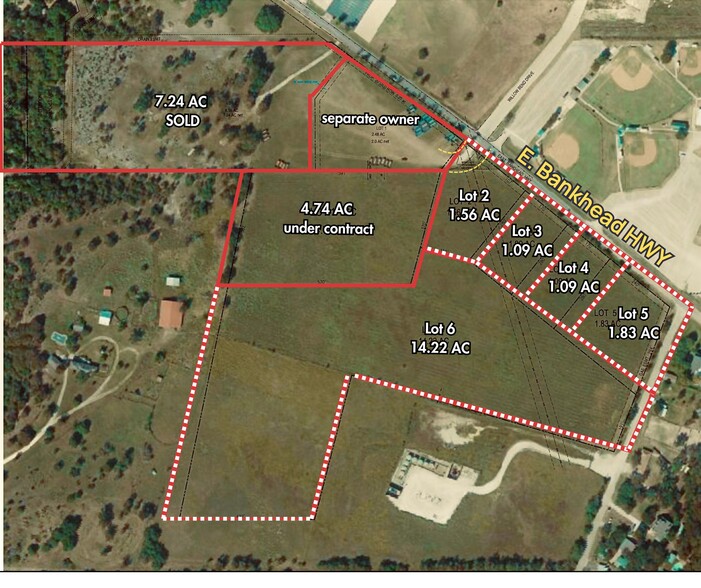 Primary Photo Of E Bankhead Hwy & Willow Bend Dr, Aledo Land For Sale