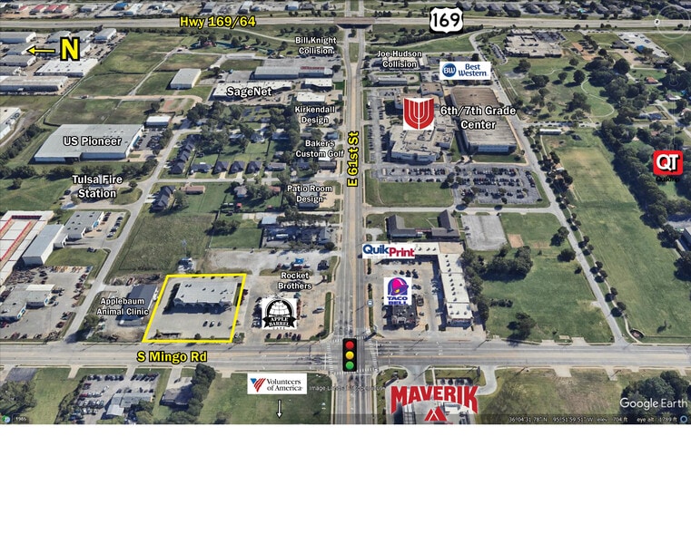 More Photos Of 6005-6011 S Mingo Rd, Tulsa Storefront Retail Office For Sale