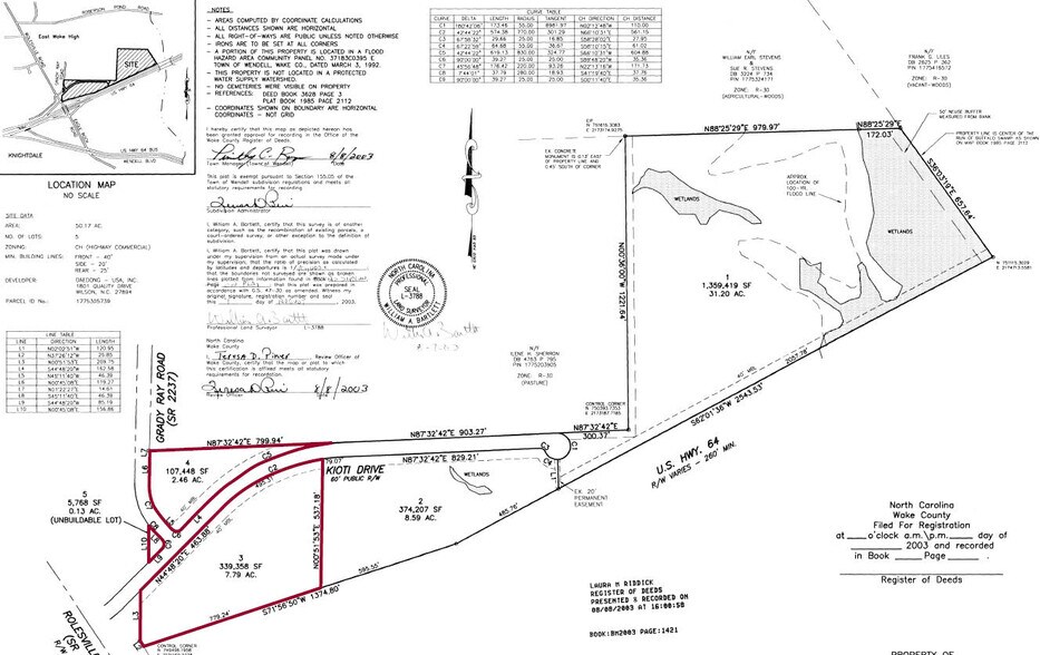 More Photos Of 0 Kioti Dr, Wendell Land For Sale