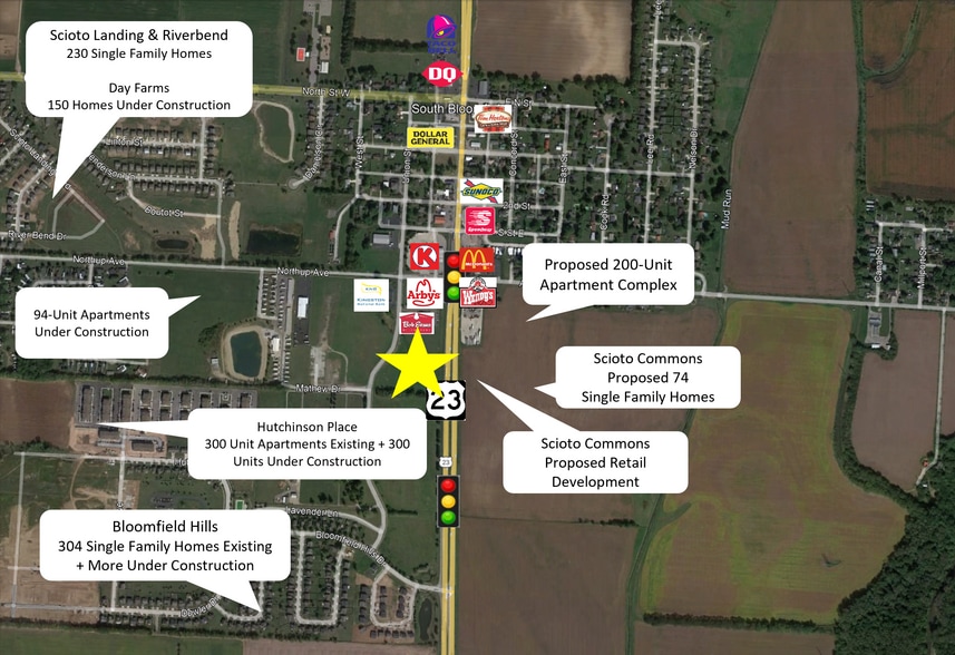 Primary Photo Of 0 US 23, South Bloomfield Land For Sale
