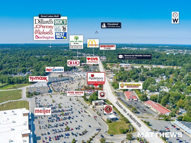 More Photos Of 9174 Mentor Ave, Mentor Restaurant For Sale