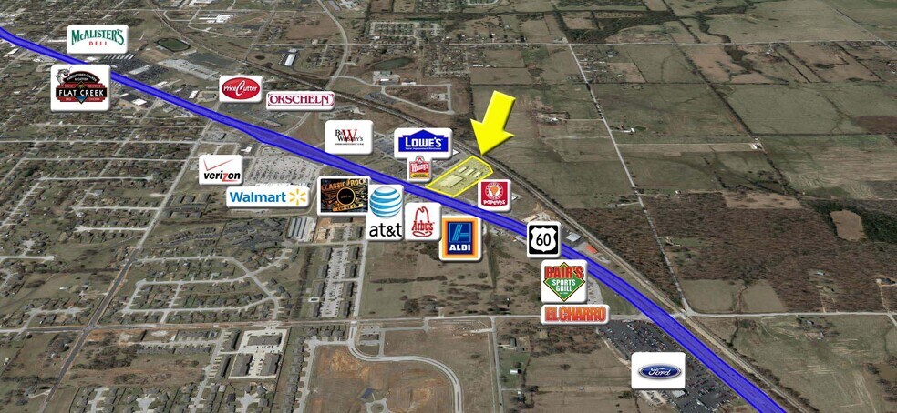 More Photos Of 1355 US Highway 60, Republic Land For Lease