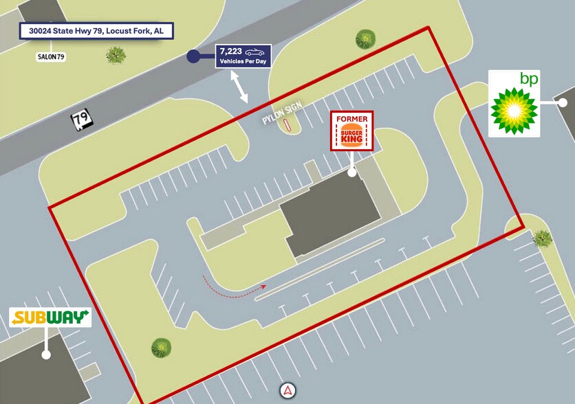 More Photos Of 30024 AL-79 Hwy, Locust Fork Freestanding For Sale