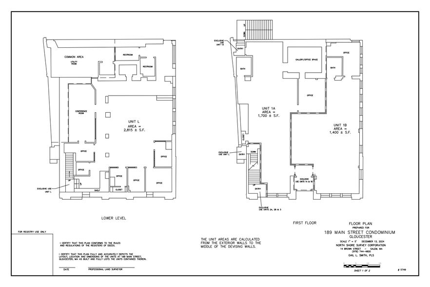 More Photos Of 189-191 Main St, Gloucester Storefront Retail Office For Sale