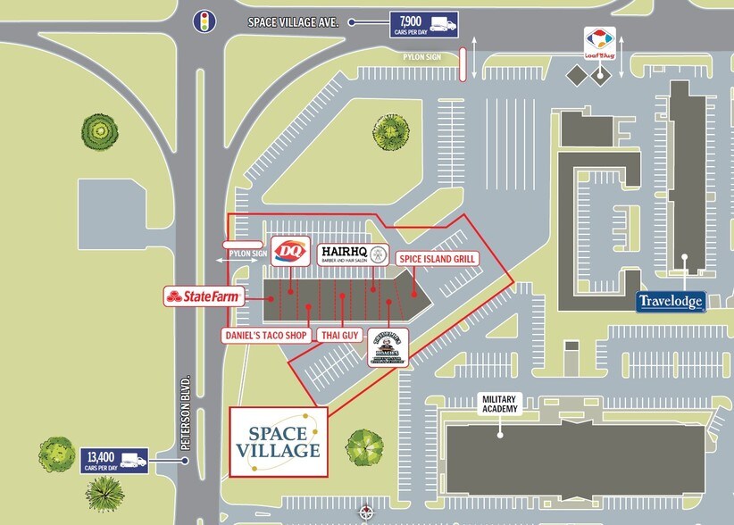 More Photos Of 6809-6829 Space Village Ave, Colorado Springs Freestanding For Sale