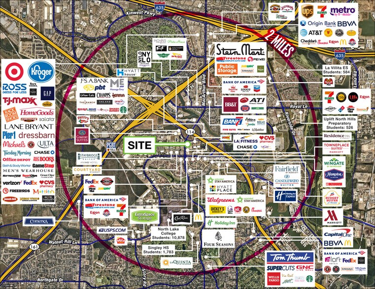 More Photos Of 1030 W John Carpenter Fwy, Irving Freestanding For Sale