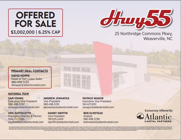 More Photos Of 23 Northridge Commons Parkway, Weaverville Fast Food For Sale