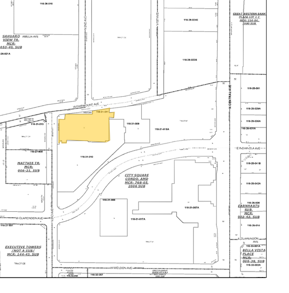 More Photos Of 100 W Clarendon Ave, Phoenix Health Club For Sale