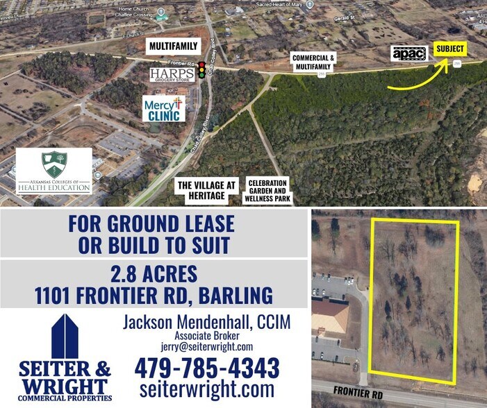 Primary Photo Of 1101 Frontier Rd, Barling Land For Lease