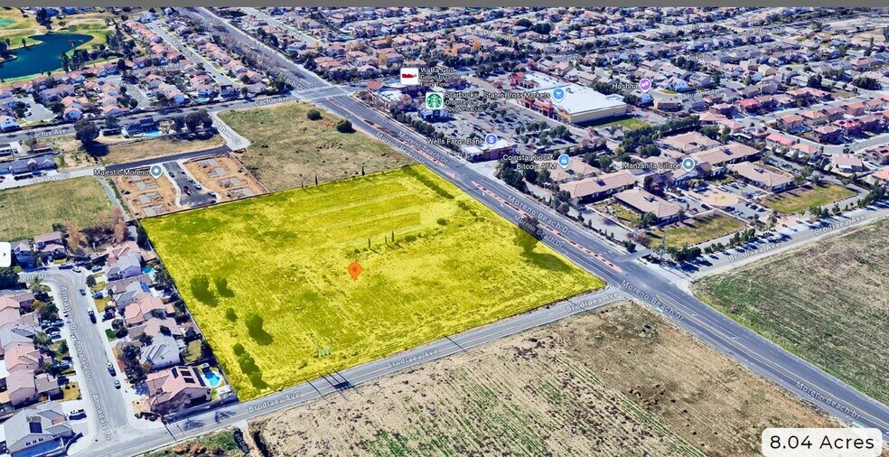Primary Photo Of Moreno Beach Drive @ Brodiaea Avenue, Moreno Valley Land For Sale