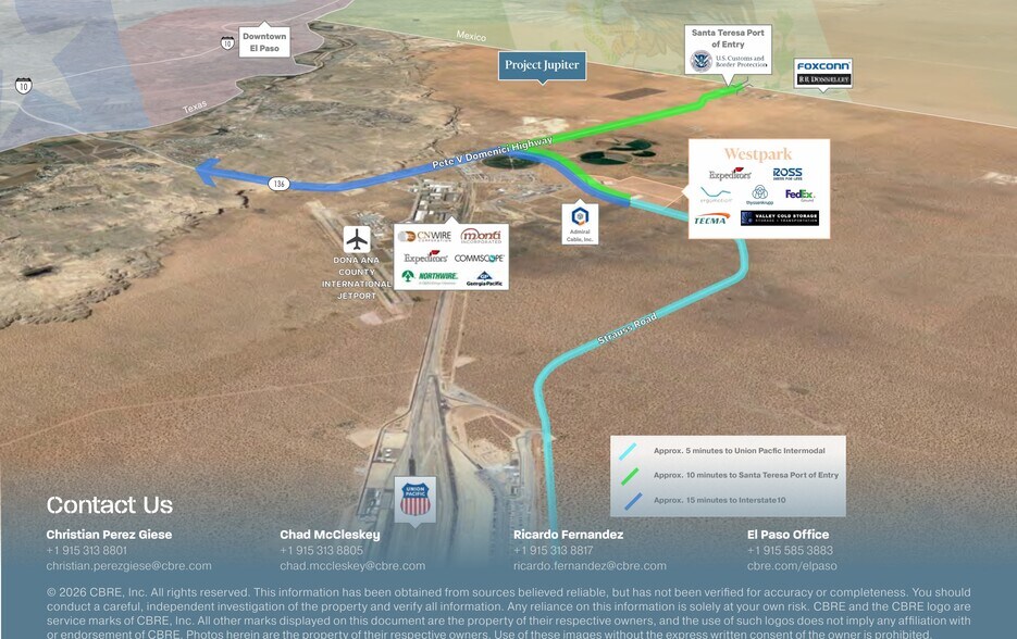 More Photos Of Industrial & Strauss Rd, Santa Teresa Industrial For Lease