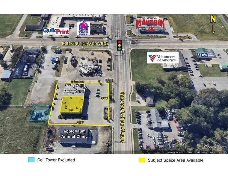 More Photos Of 6005-6011 S Mingo Rd, Tulsa Storefront Retail Office For Sale