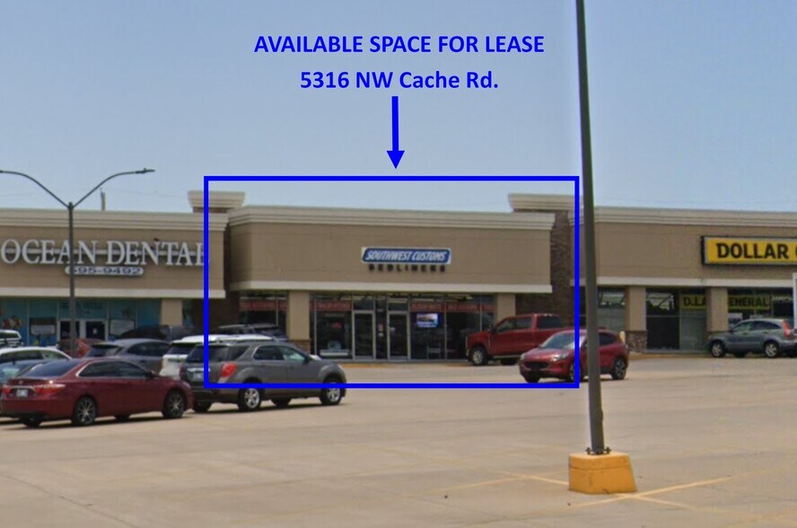 More Photos Of 5312-5340 NW Cache Rd, Lawton General Retail For Lease
