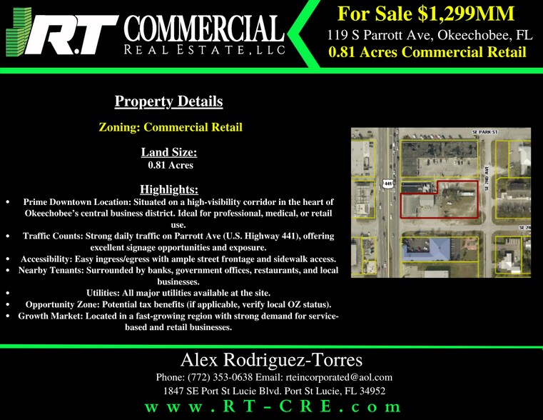 More Photos Of 119 S Parrott Ave, Okeechobee Storefront For Sale