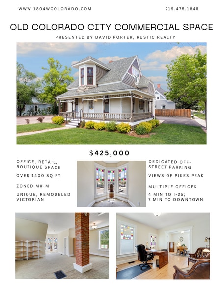 More Photos Of 1804 W Colorado Ave, Colorado Springs Office For Sale