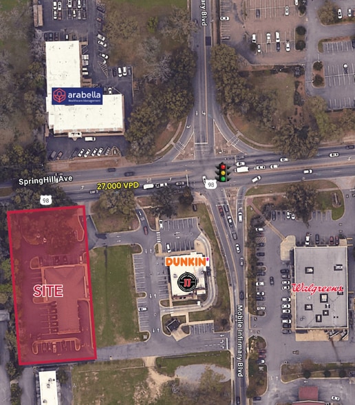 More Photos Of 1763 Spring Hill Ave, Mobile Bank For Lease
