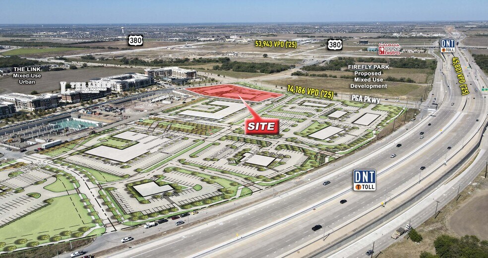 Primary Photo Of SWQ of Dallas North Tollway & PGA Pkwy, Frisco Unknown For Lease