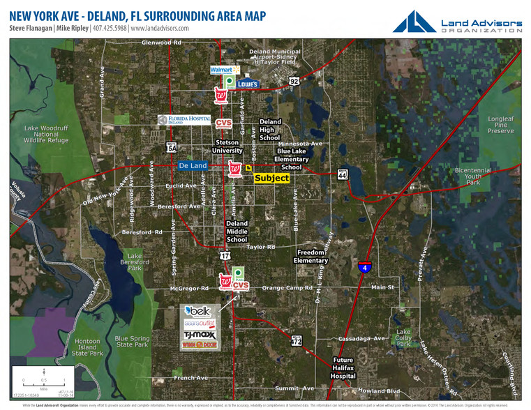 Primary Photo Of New York Ave & Frankfort Ave, Deland Land For Sale