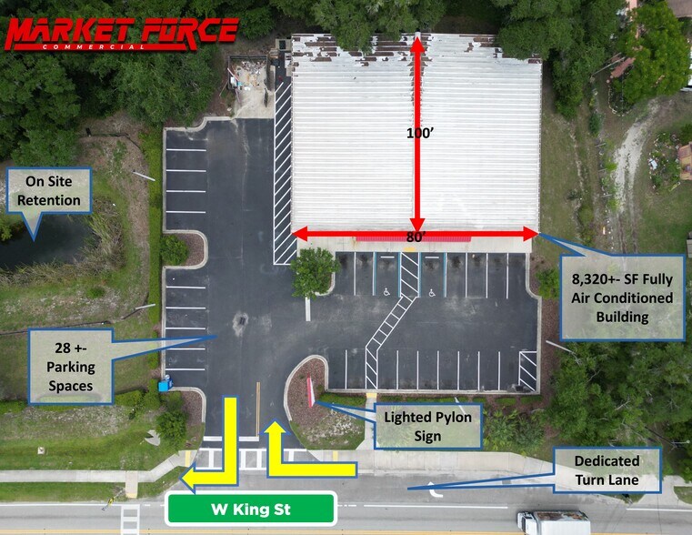 More Photos Of 840 W King St, Saint Augustine Freestanding For Sale