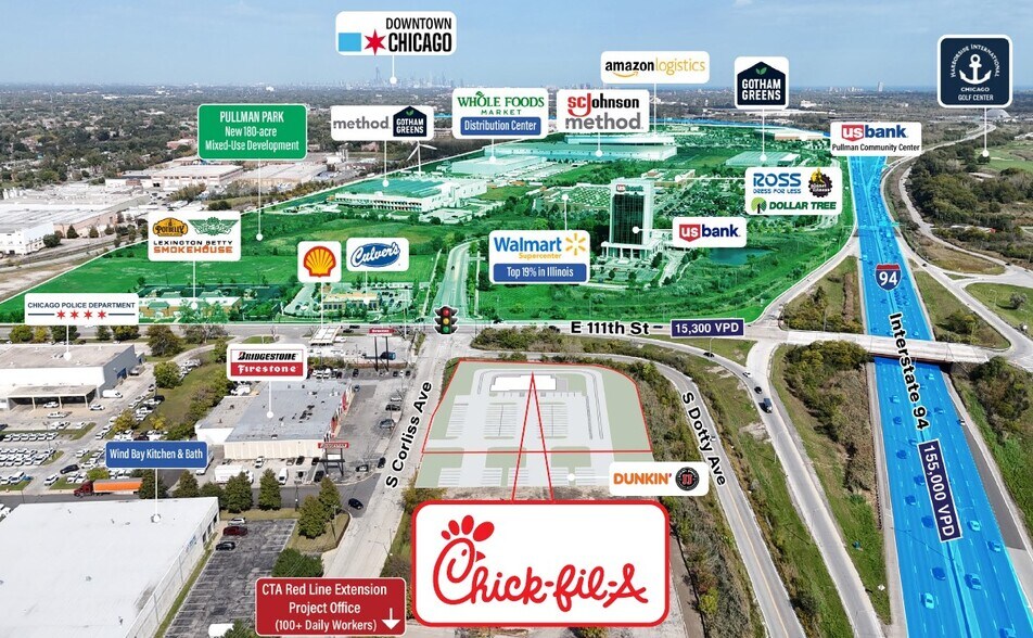 More Photos Of 11131 S Corliss Ave, Chicago Fast Food For Sale