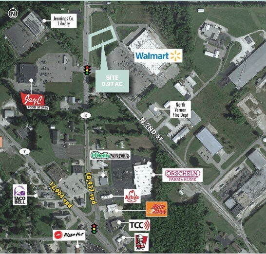 Primary Photo Of 2410 N State Highway 3, North Vernon Land For Sale