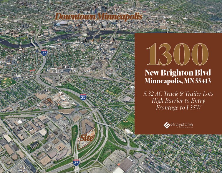 Primary Photo Of 1300 New Brighton Blvd., Minneapolis Truck Terminal For Sale
