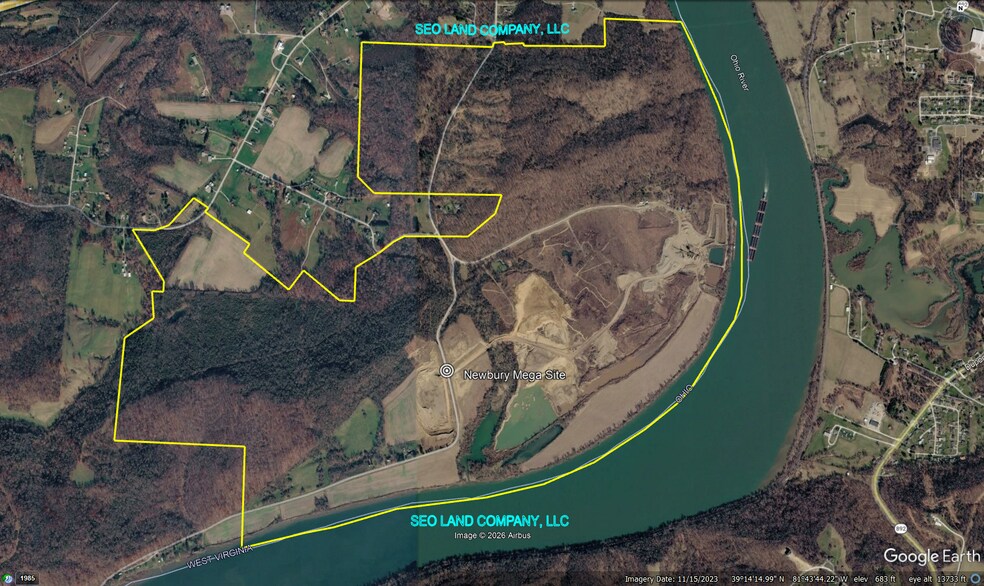 Primary Photo Of 320 Cemetery Rd, Little Hocking Land For Sale