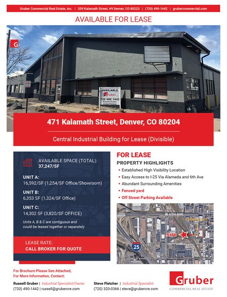 More Photos Of 471 Kalamath St, Denver Manufacturing For Sale