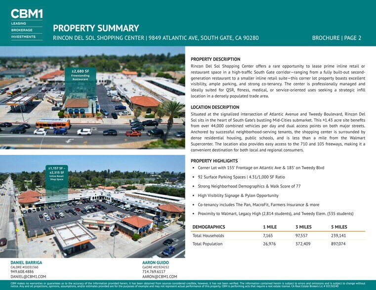 More Photos Of 9849 Atlantic Ave, South Gate Restaurant For Lease