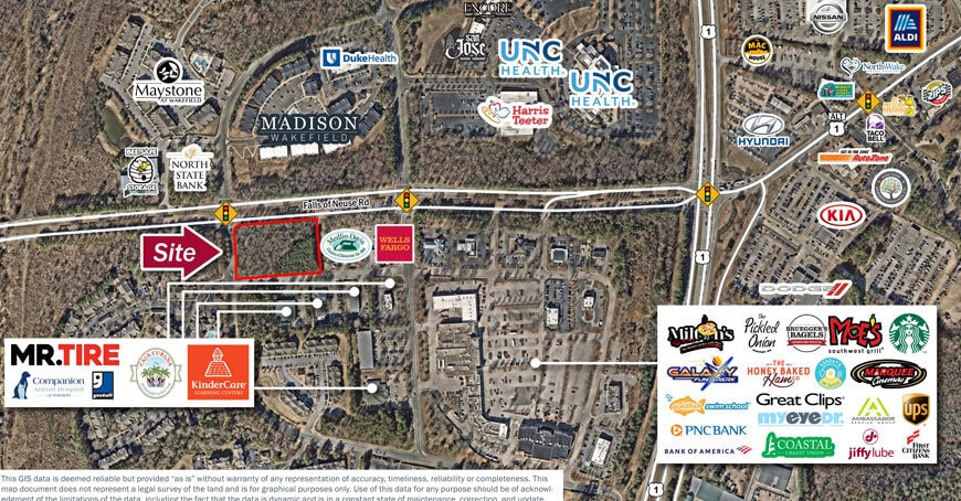 More Photos Of 14200 Falls of Neuse Rd, Wake Forest Land For Sale