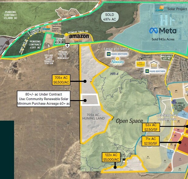 Primary Photo Of Hwy 6 @ I-25, Los Lunas Land For Sale
