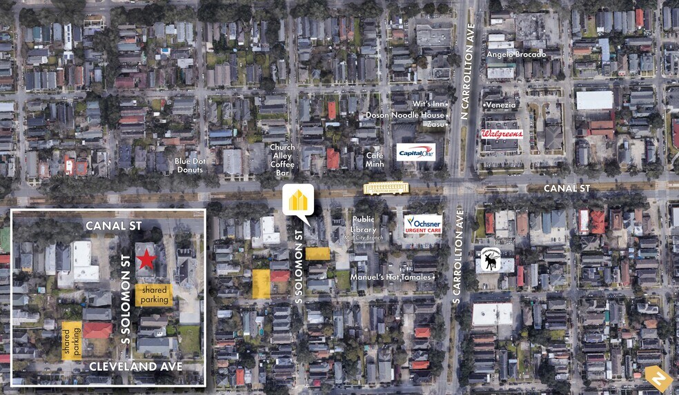 More Photos Of 4176 Canal St, New Orleans Office For Sale