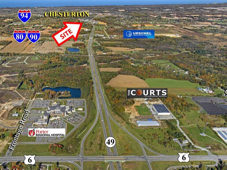 More Photos Of 1583-1587 S Calumet Rd, Chesterton Storefront Retail Office For Lease