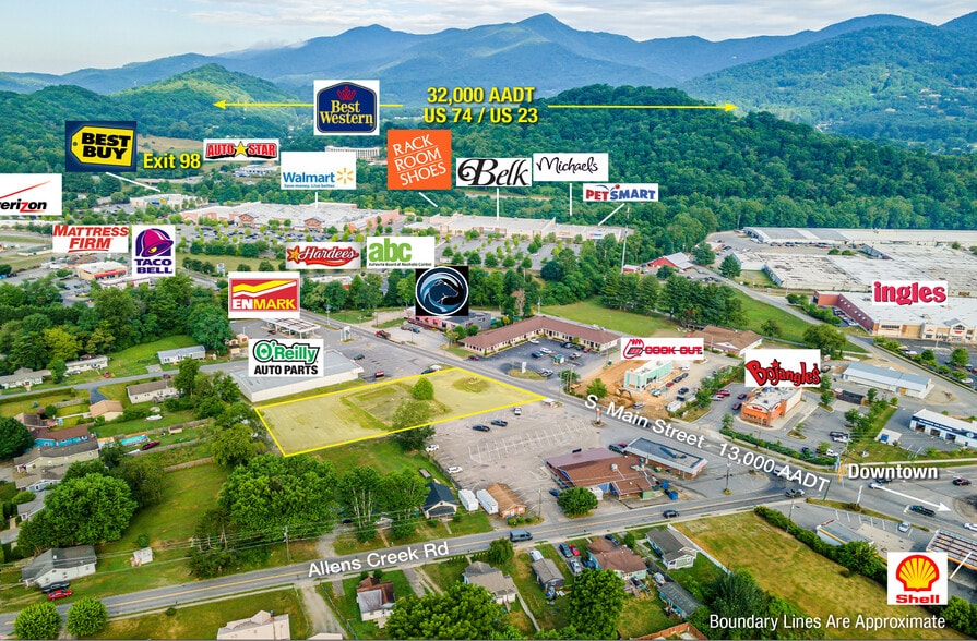 More Photos Of 1897 Main st, Waynesville General Retail For Sale