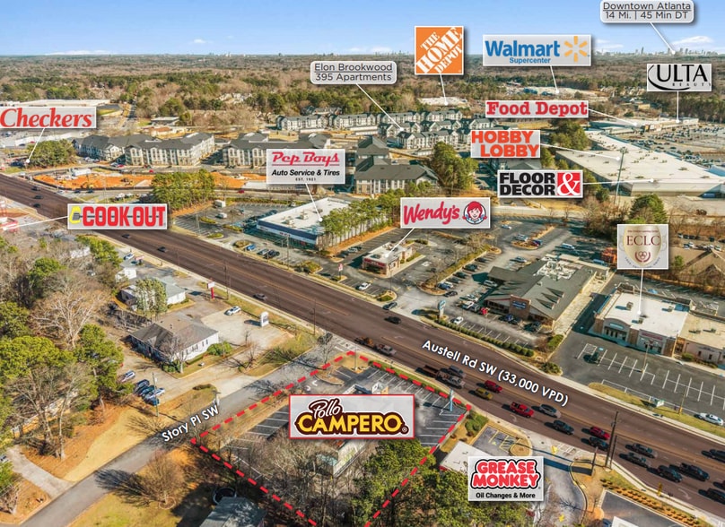 More Photos Of 3858 Austell SW rd, Marietta General Retail For Sale