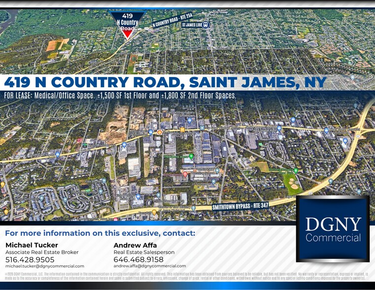 More Photos Of 419 N Country Rd, Saint James Office For Lease