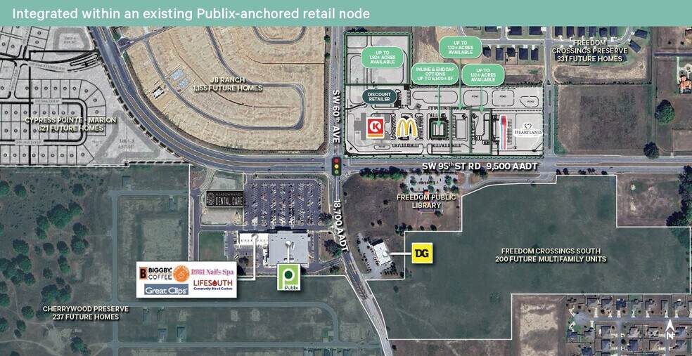 Primary Photo Of NEC of SW 95th St & SW 60th Ave, Ocala Land For Lease