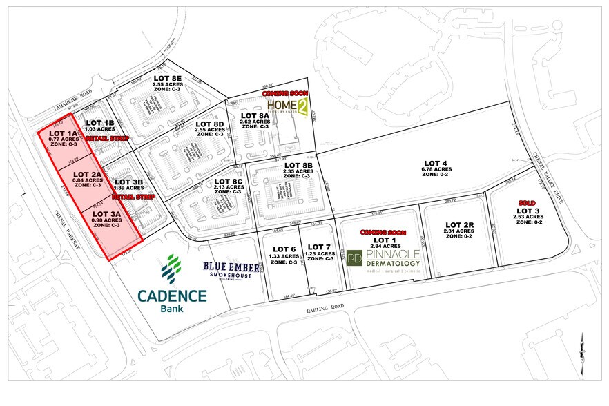 More Photos Of 18000 Chenal Pkwy, Little Rock Land For Lease