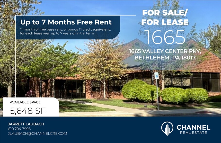 Primary Photo Of 1665 Valley Center Pky, Bethlehem Medical For Sale