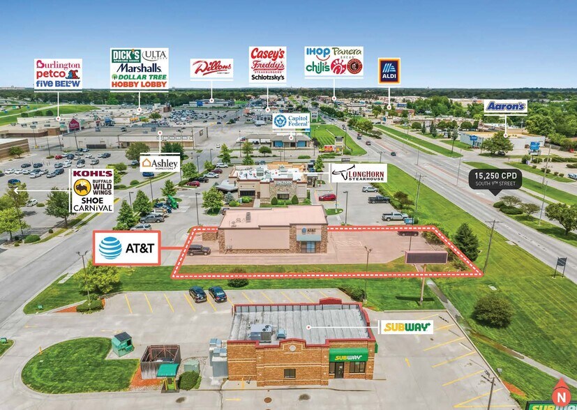 More Photos Of 2596 S 9th St, Salina Storefront For Sale
