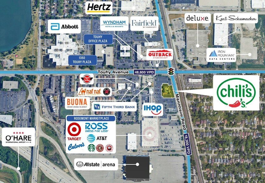 More Photos Of 7140 Mannheim Rd, Rosemont Restaurant For Sale