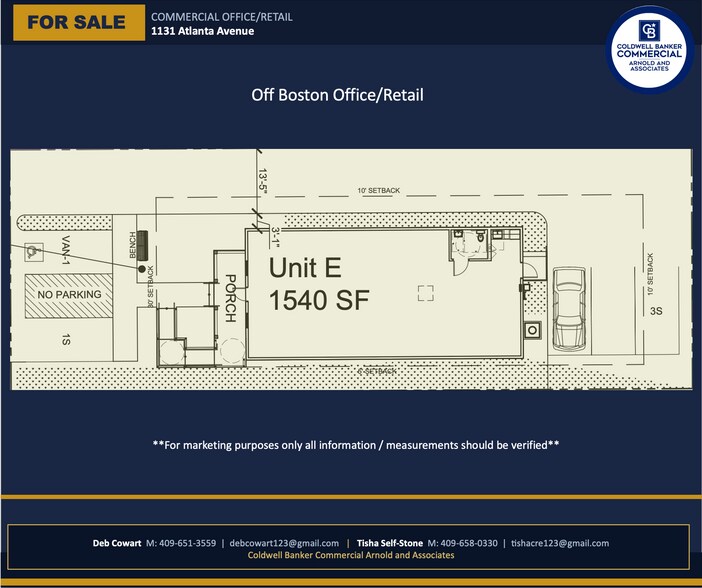 More Photos Of 1131 Atlanta Ave, Nederland Office For Sale