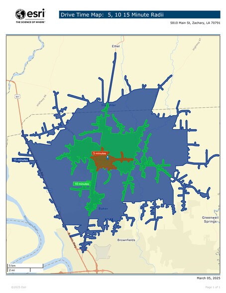 More Photos Of 5810 Main St, Zachary Unknown For Lease