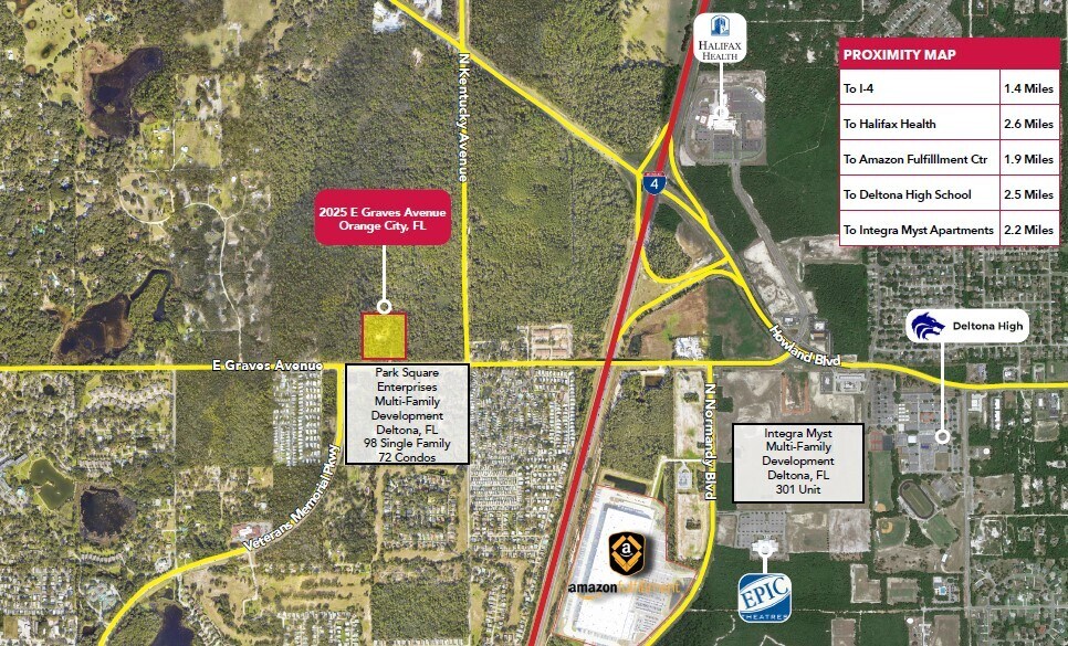 More Photos Of 2025 E Graves Ave, Orange City Land For Sale