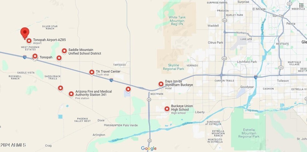 More Photos Of 423rd N of Glendale -- -, Tonopah Land For Sale
